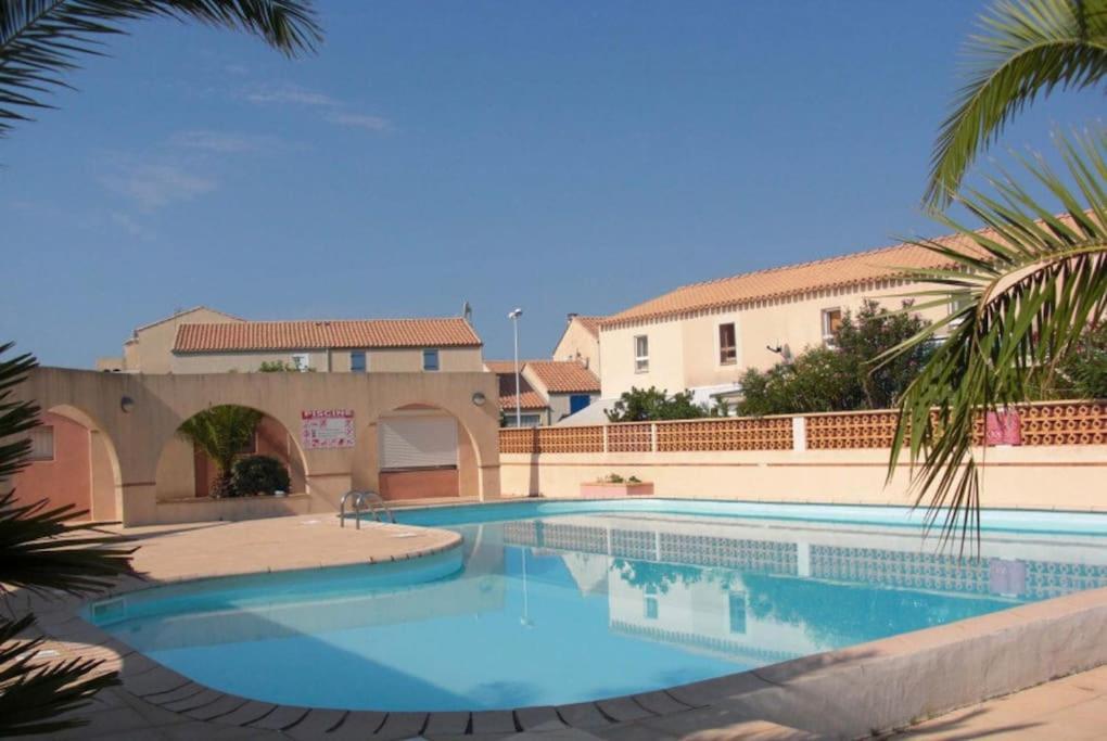 Mon Appart A La Plage, Piscine, Wifi, Tv Frontignan Bagian luar foto